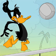 Daffy Duck Volleyball