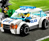 Lego Polce Car Puzzle