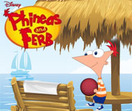 Phineas and Ferb Sport Beach