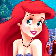 Princess Ariel Facial Makeover