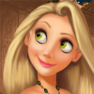 Princess Rapunzel Facial Makeover
