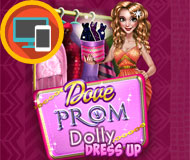Dove Prom Dolly Dress Up