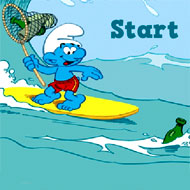 Fishing with Surfer Smurfs