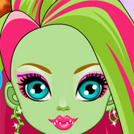 Monster High Venus McFlytrap Makeup